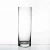 Import wholesale Home decor cheap crystal clear tall cylinder glass vase from China