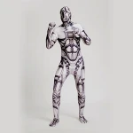 wholesale horror Kids adult men robot halloween party costume