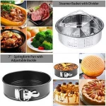 Wholesale Hot Sale Pressure Cooker Vegetable Steamer Basket Silicone Kitchen Steamer Tools Instant Accessories Pots Set