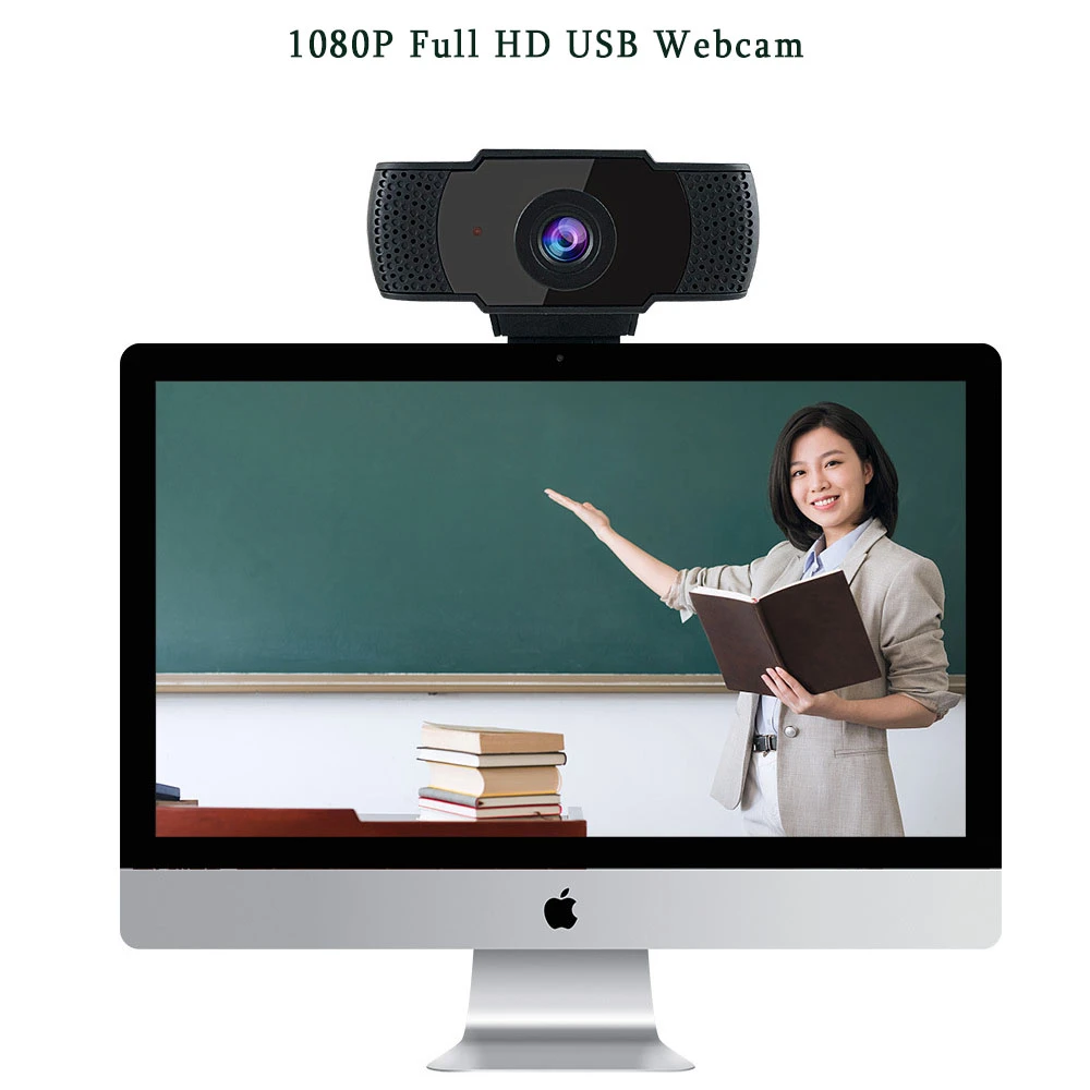 Wholesale In Stock Free Driver 1080P Webcam HD USB Webcam