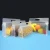 Import Wholesale in Stock Gravure Printing Transparent Flat Square Bottom Zipper Pouch Moisture Proof Plastic Bags for Food Packaging from China