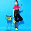 Wholesale Kits Cheap Sublimation badminton tennis jersey Uniforms