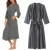 Import Wholesale ladies luxury robe dressing gown, personalised soft jersey rayon long sleeve bath robe from China