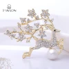 Wholesale Lovely Deer Brooch Pearl Brooch Pins For Clothes