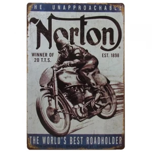 wholesale metal retro cars motorcycles garage decorative signs custom vintage advertising tin sign plaques