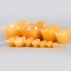 Wholesale natural yellow jade hand carved ingot  fengshui ornament