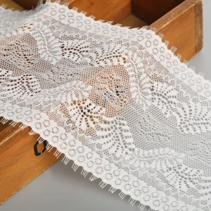 Wholesale new stretch wedding underwear curtain household soft decorative eyelash lace