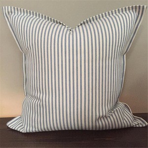 Wholesale Personalized Monogram Ticking Stripe Pillow Case