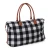 Import Wholesale Plaid Weekender Bag Plaid Large Capacity Duffel Bag white/black Buffalo plaid Travel Bag from China