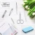 Import Wholesale portable manicure kit nail clipper set stainless steel include nail cutter beauty scissors tweezers from China
