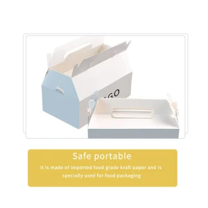 Wholesale Price Accept Customised packing box Packing Paper Gable Boxes with Packing Logo