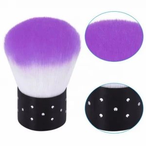 Wholesale Price Nylon Hair Colorful Soft Brushes Nail Arts Dust Cleaning Brush