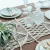 Import Wholesale Pure Handmade Wedding Lace Knitted Macrame Tassel Decoration Table Runner from China