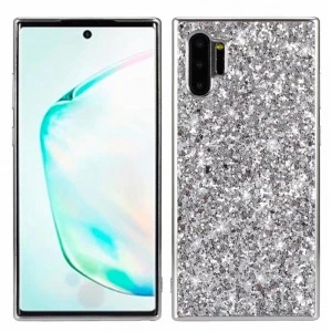 Wholesale Shinning Glitter Electroplate PC Phone Case For Samsung Galaxy Note 10 Plus S10 S8 Note 9 Protective Cover Case