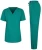 Import Wholesale short sleeve Breathable hospital dental nursing medical scrub set uniforms V-neck front from Pakistan