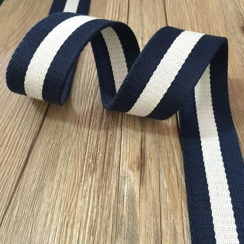 wholesale striped cotton canvas webbing belts