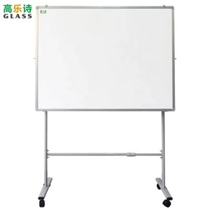 Wholesales office Presentation Height adjustable Wheels magnetic white board stand