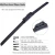 Import WINDSHIELD WIPER BLADES MANUFACTURER WITH ONE ADAPTER FIT IN ALL WIPER ARMS from China