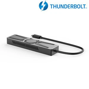 Winstars Patent design Aluminum Type-C 40Gbps Thunderbolt 3 to NVMe SSD Enclosure