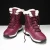 Import Winter Thermal Cotton Shoes Outdoor Anti Slip Fur Lining Fluffy Snow Boots For Women from China