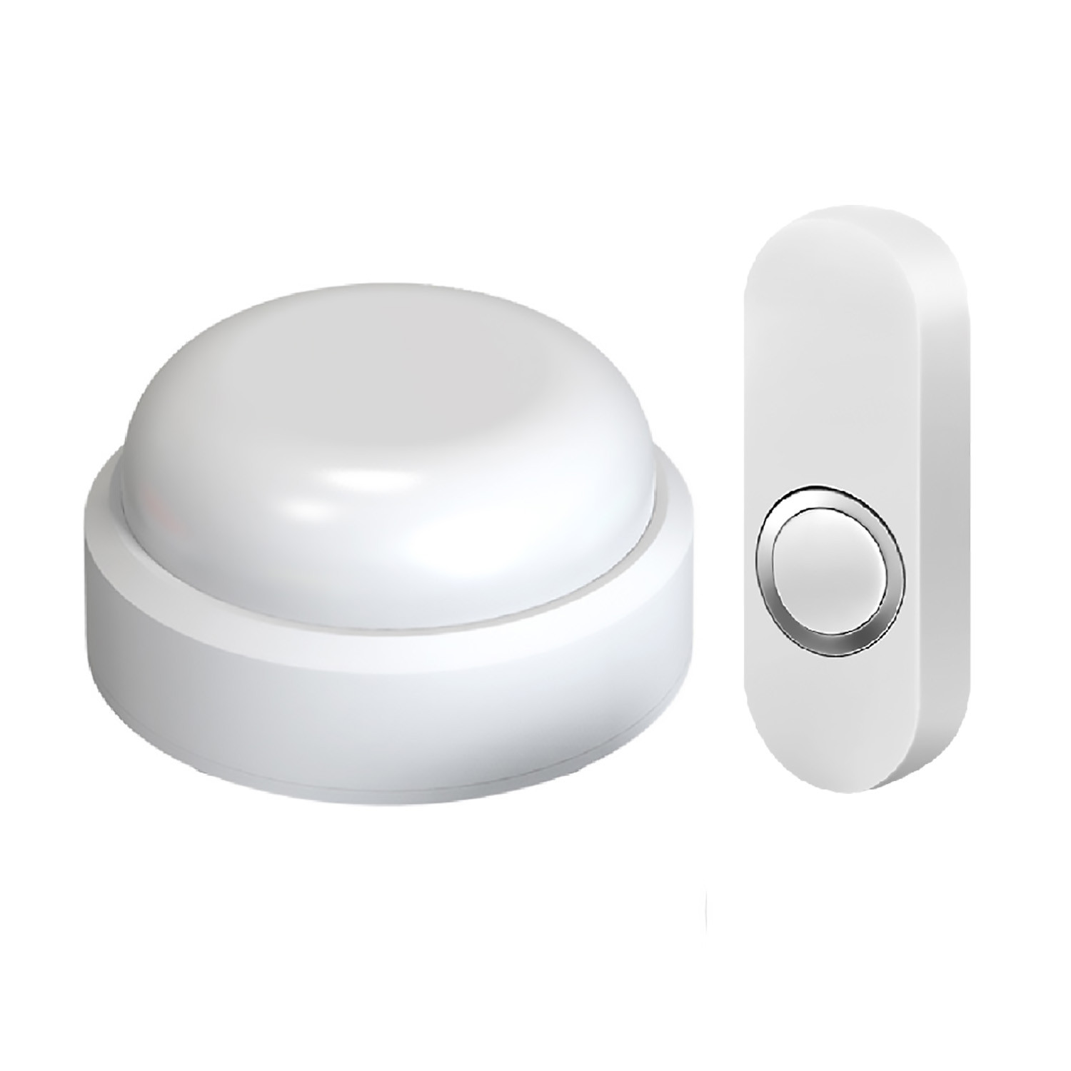 Buy Wireless 110db Strobe 7 Color Flash Led Light Doorbell For Deaf