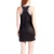 Import Wonder Woman Women&#39;s Casual Fun Black Racerback Dress with Studs from USA