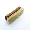Wooden handle horse hair high quality shoe brush