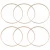 Import wooden round circle bamboo floral macrame wood hoop rings diy dream catcher embroidery hoop wooden hoops for crafts home decor from China
