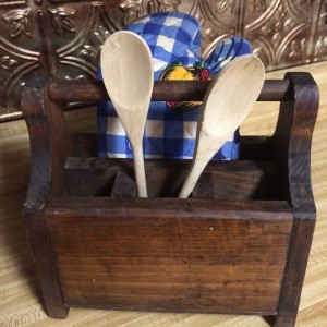 Wooden Tableware Knife Fork Spoon Cutlery Holder