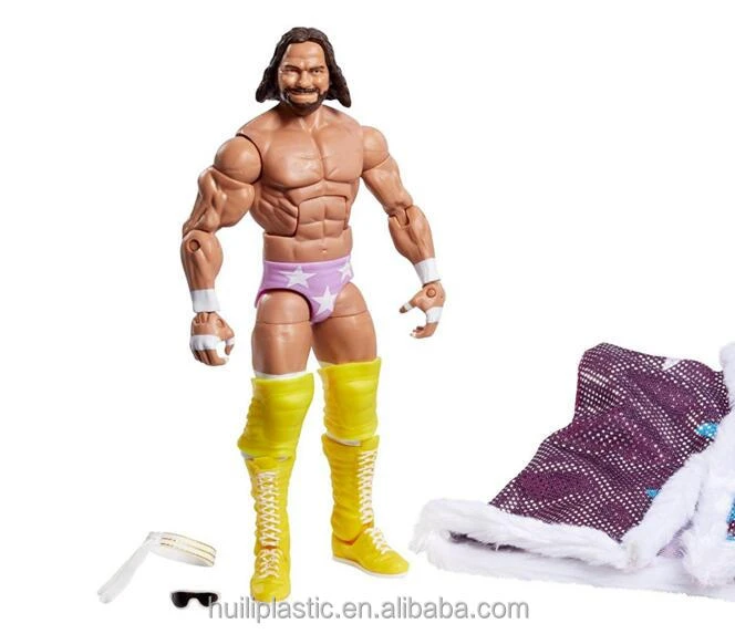 Wrestling pvc super movable figure with accessory, Custom ABS action figure toys, Custom 3d plastic super movable action figure