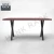 Import X shape wood support furniture legs powder coating metal table leg from China