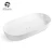 Import XDL-D1347 Brand new cheap price counter top white single hole ceramic indoor bathroom wash basin sizes from China