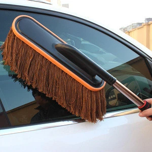 Xitai car clean tool Pure cotton car duster car washing brush with handle