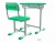 Import XJ-K005 Steel Iron Single Student Desk And Chair For Middle School Classroom from China