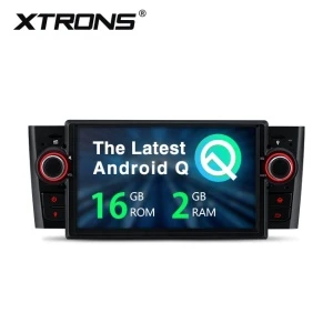 XTRONS android 10.0 car radio stereo gps for fiat grande punto/linea with mirror link, estereo del coche
