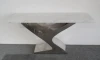 Y01 Modern luxury marble top console table buffet table