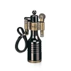 YB-033 YIBAO D1.6*H6.4cm amazon salable zinc alloy metal customized small oil kerosene cigarette lighter with key ring