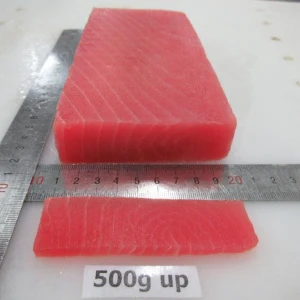 YFT (Thunnus albacares) Yellowfin Tuna Saky Saku for Marketing