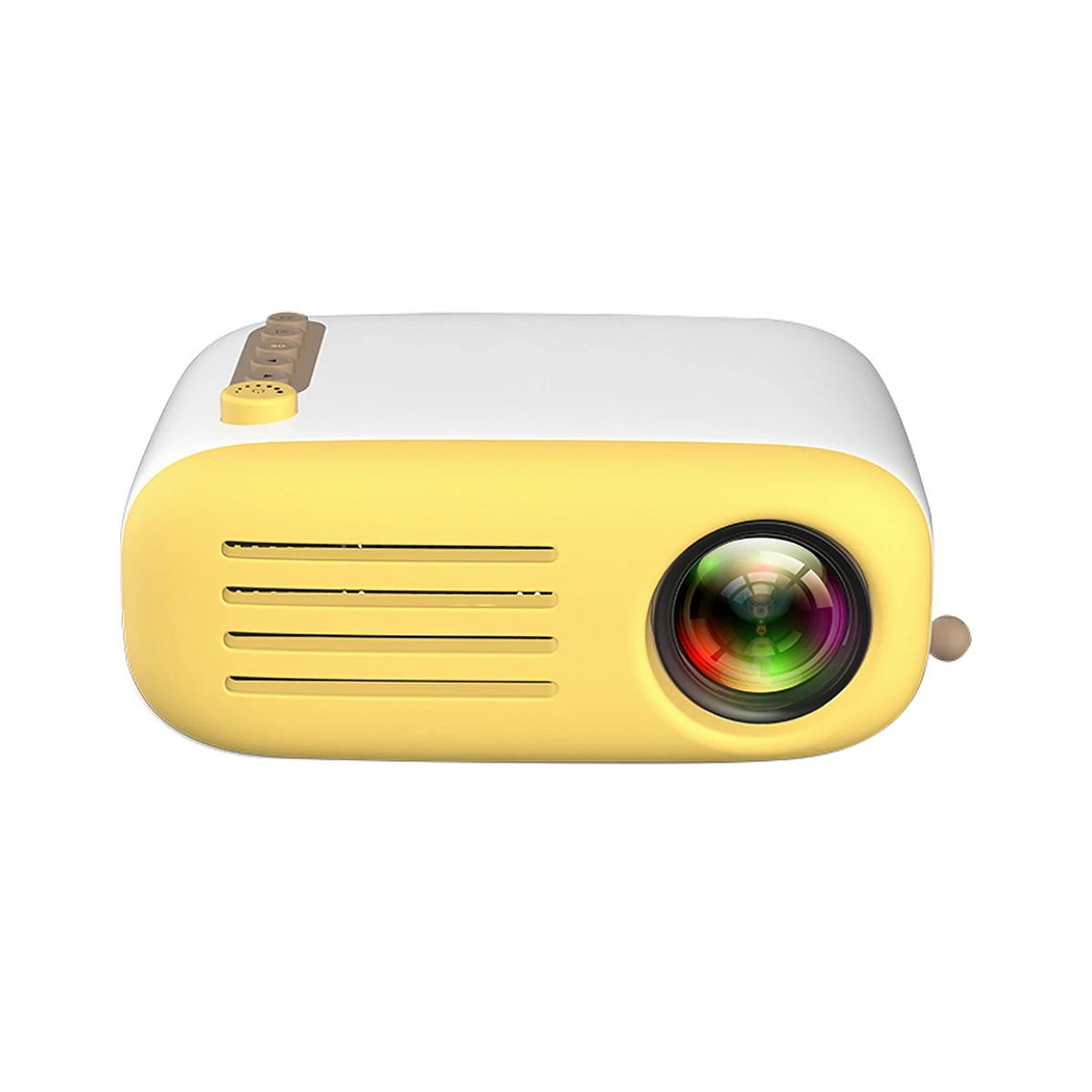 YG200 2021 Mini LCD Projector 400 Lumens Portable LED Projector AV Home Theatre Beamer for Kids mini Projector