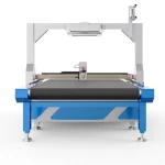 YIZHOU cnc automatic cutting machine for leather belt briefcase shoe jacket wallet seat Plush Boots Handbag art sofa