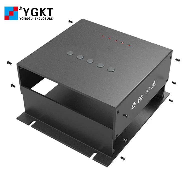 YONGU H35 194*61.5mm Anodized Electronic Instrument Housing Power Control Cabinet Aluminum Box