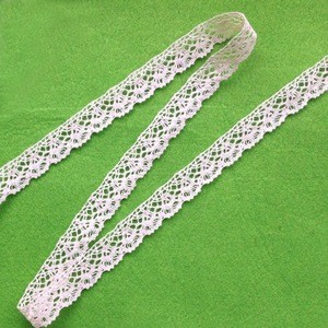 YQ-LC07 Exquisite cotton yarn China lace applique trimming accessories