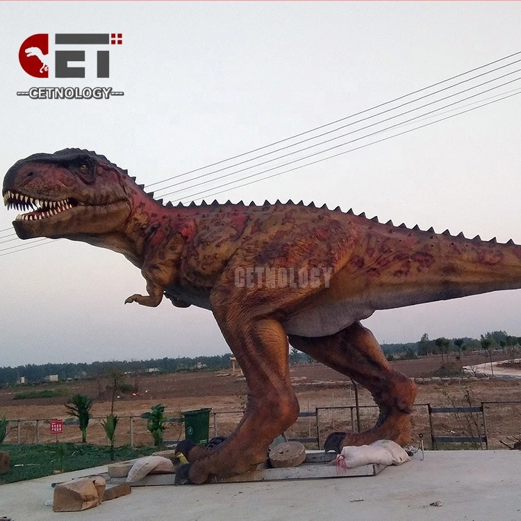Zigong animatronic dinosaur sculpture Educational  life size animatronic dinosaur big size dinosaur model t rex