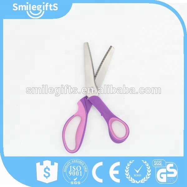 Zigzag Scissors Sewing Pinking Shear For Cutting Fabric And Paper