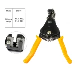 Zinc Alloy 0.5-3.2mm Electric Wire Stripper Tool Decrustation Pliers Automatic Cable Wire Stripper Cutter