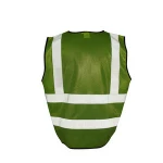 Zipper Workwear Jacket High Visibility Safety Reflective Security Vest