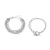 Import Zooying  personality punk multi - layer round bead chain bracelet set from China