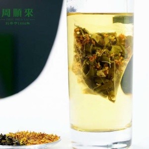 ZSL-FT-004 Chinese Oolong Tea Osmanthus Flavor Detox Slime Balance Dinks private label tea bags dried flowers and herbs