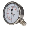 0-250psi  stainless steel shell brass connection brass Bourdon tube hydraulic pressure gauge