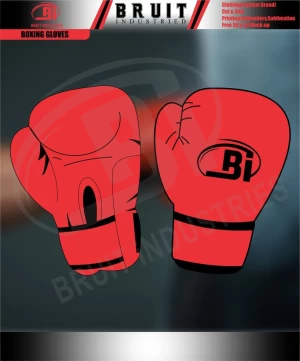 Professional Boxing Training Gloves Custom Design real leather Boxing